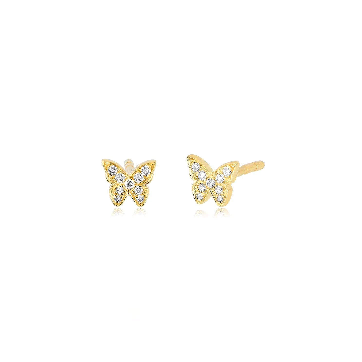 Flutter Butterfly Diamond Bracelet 14K Yellow Gold | Curated by AB