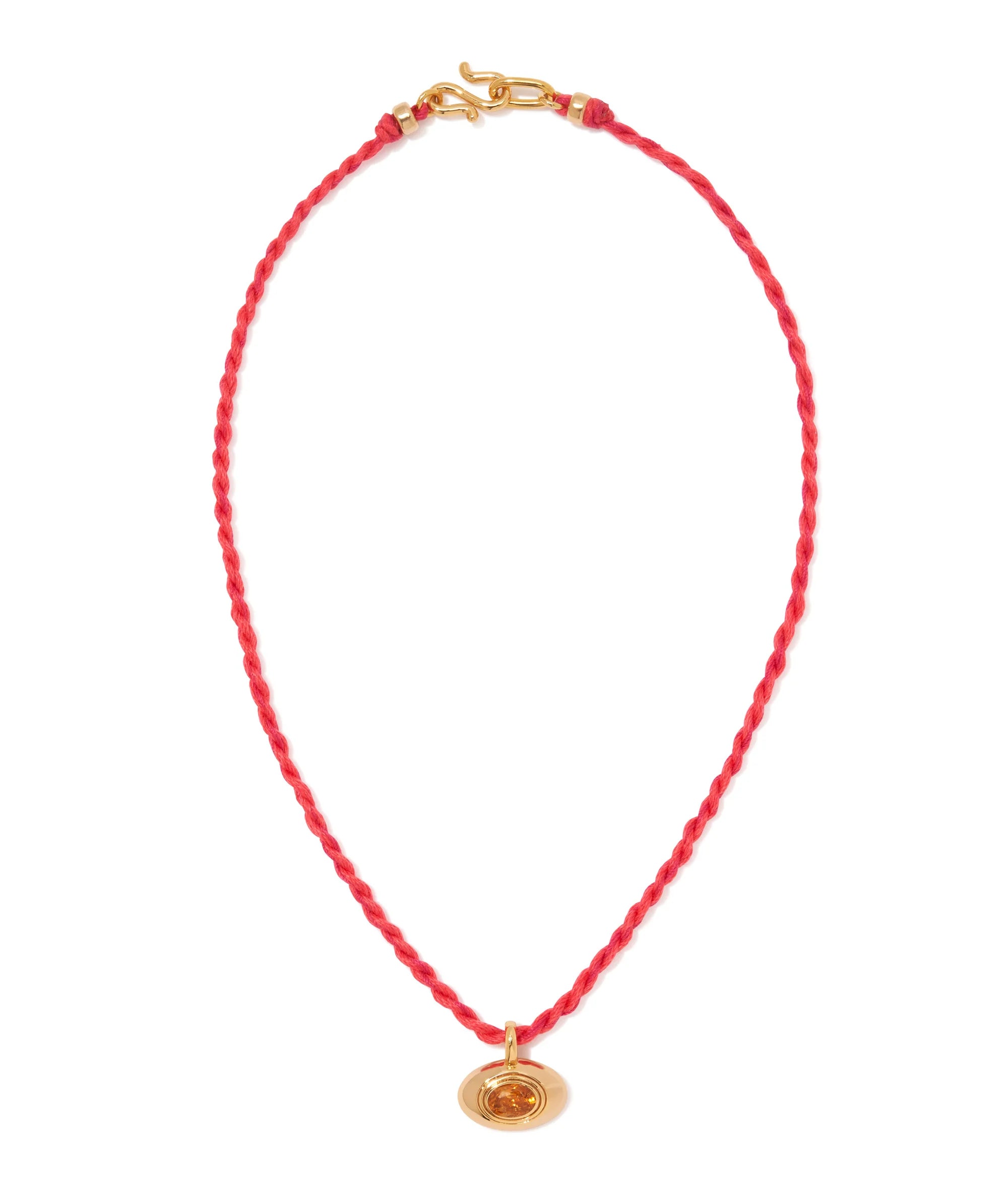 Red Fernopaa Necklace (購入者あり) Best Friend Necklace in Red
