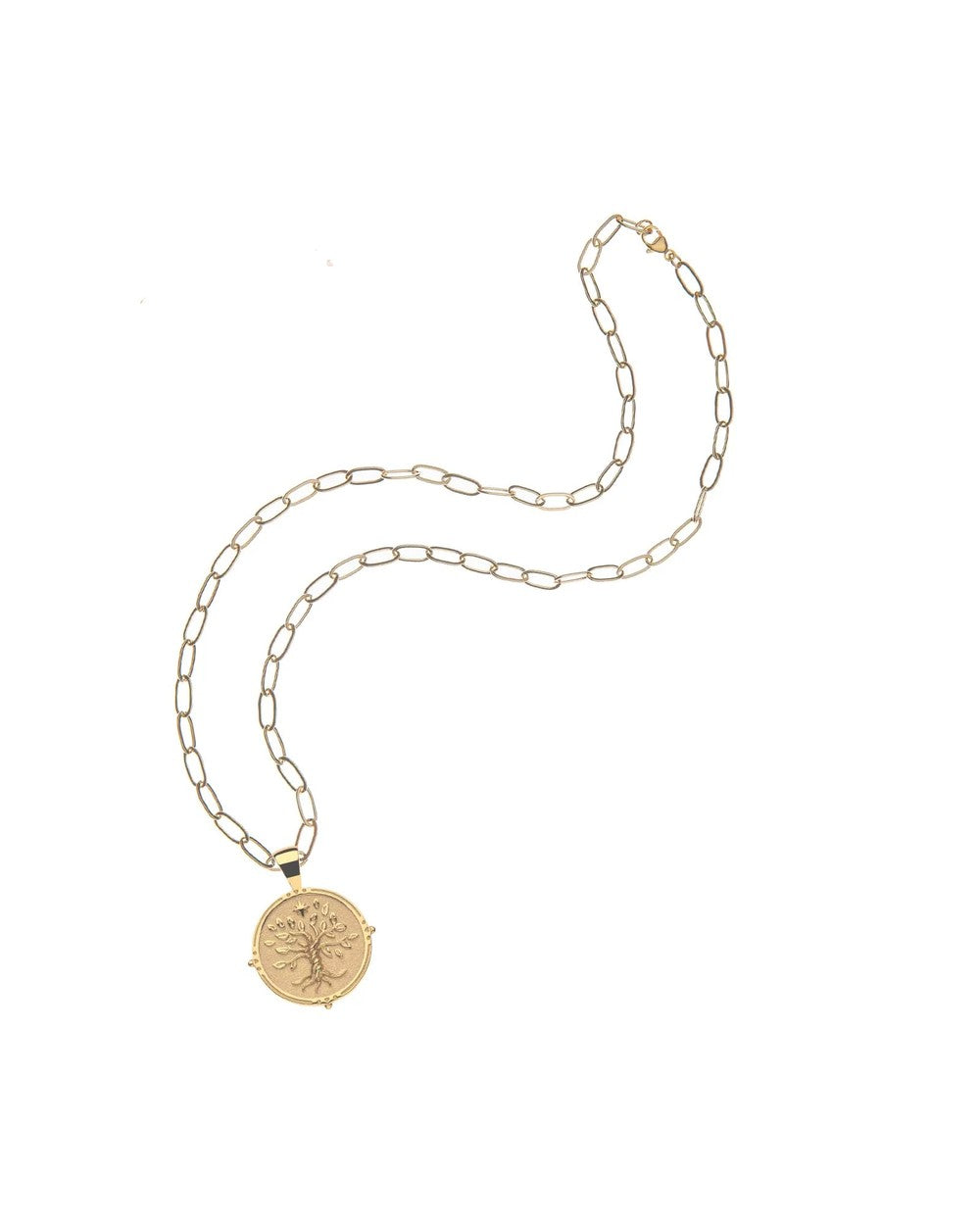 Faith Small Coin Necklace