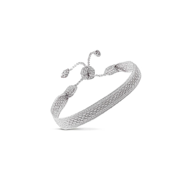 Metallic Silver Bracelet
