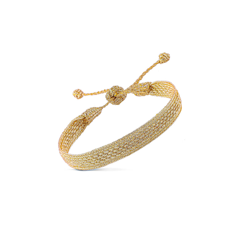 Gold Metallic Bracelet