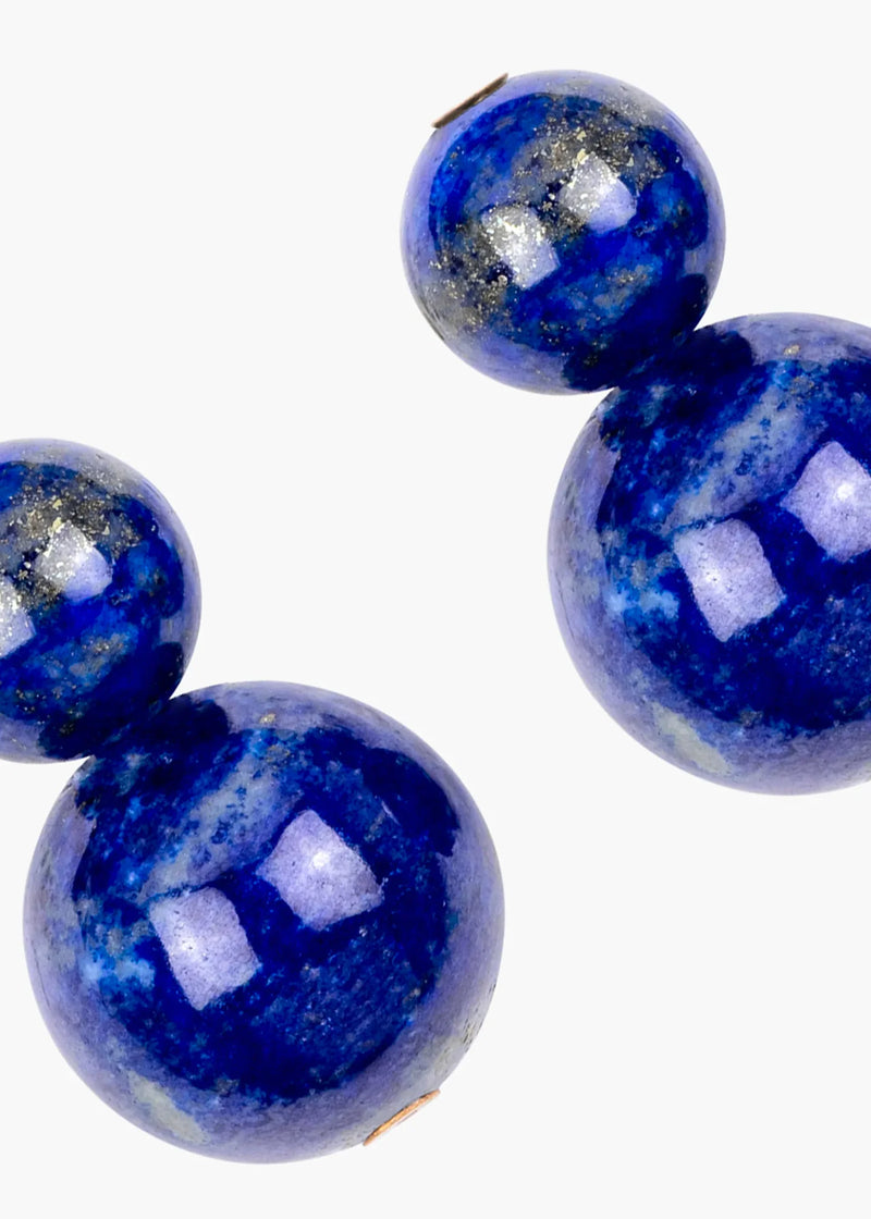 Cara Earrings Lapis