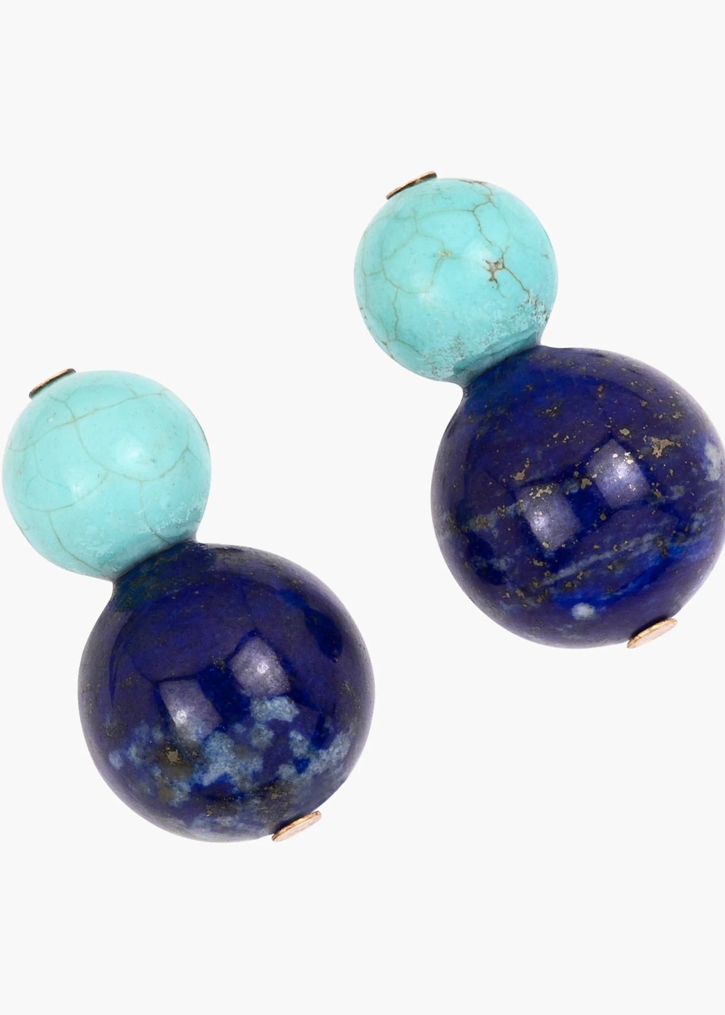 Cara Earrings in Lapis Multi