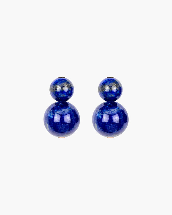 Cara Earrings Lapis
