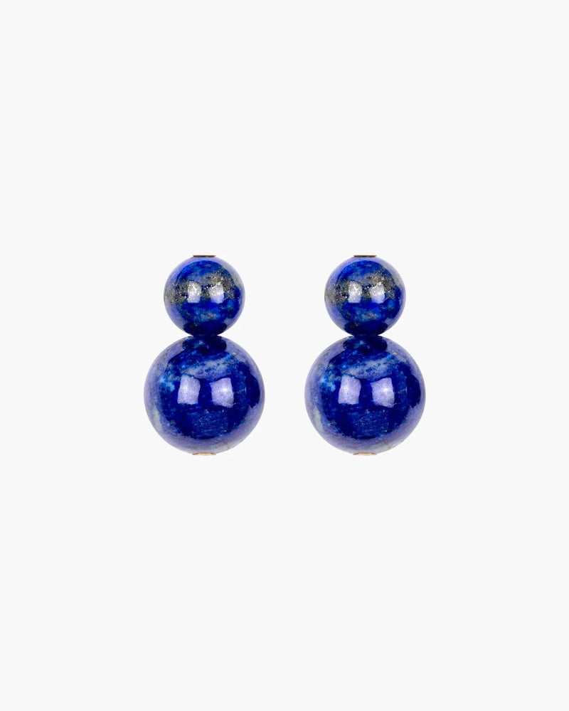 Cara Earrings Lapis