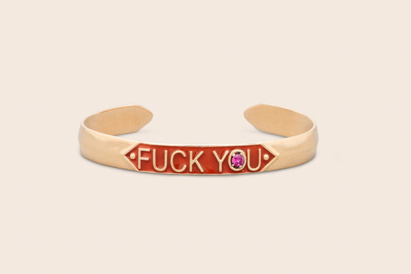 FUCK YOU  bracelet