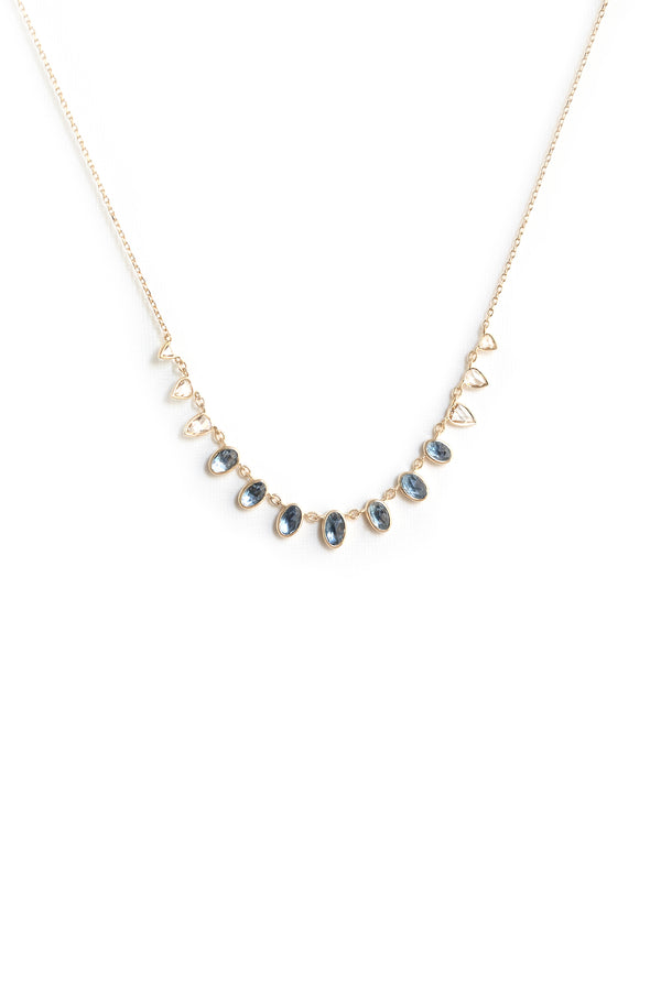 One of kind aquamarine Necklace