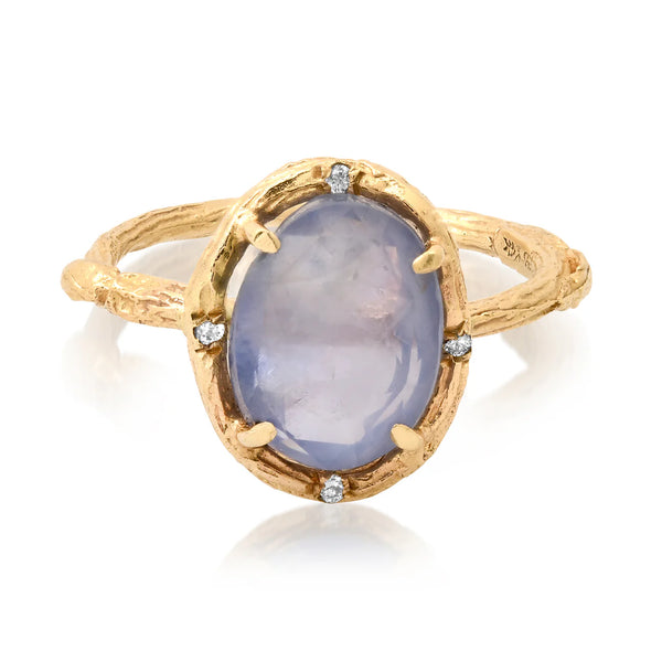 Rustic Sapphire Ring