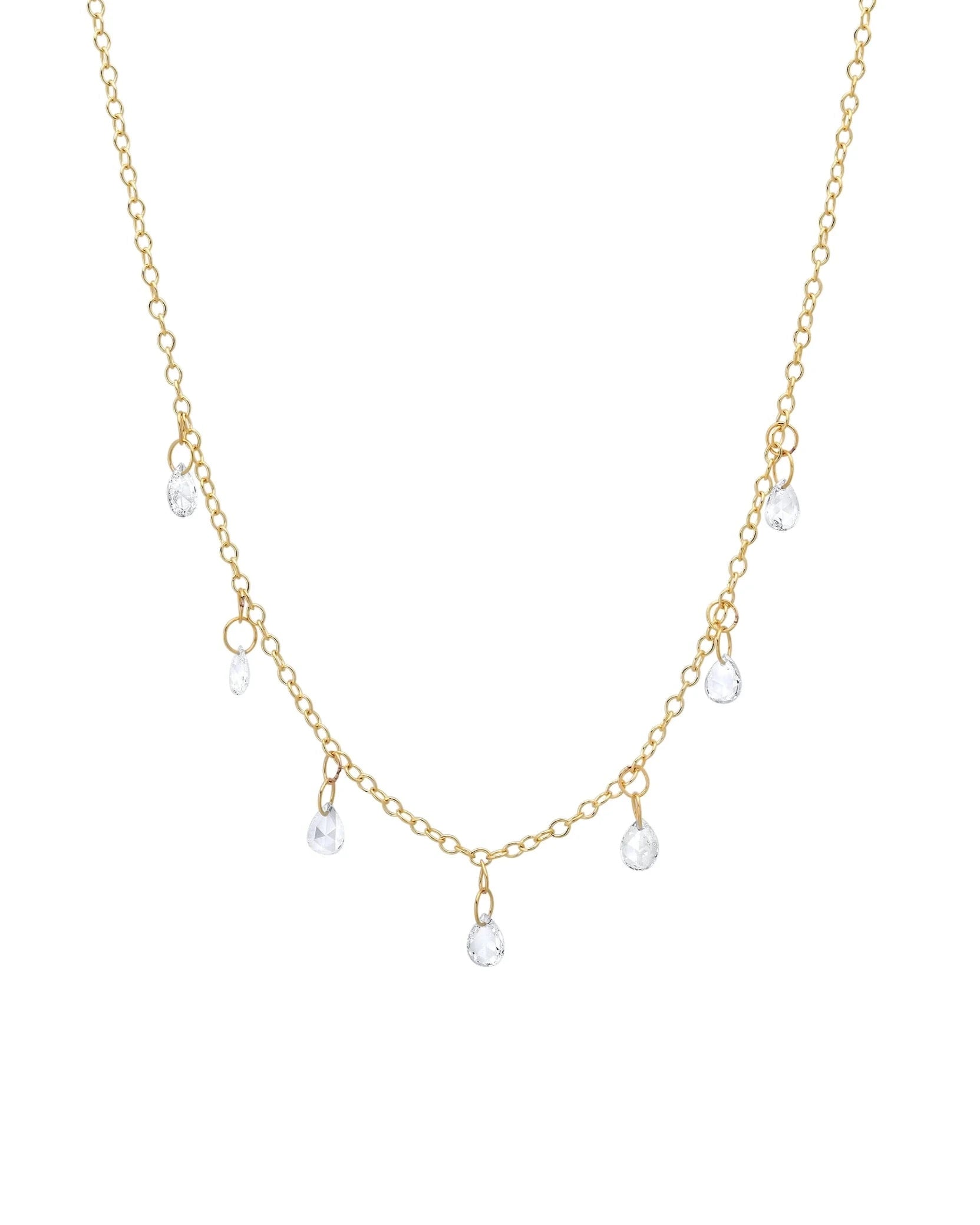 Dew Drop Diamond Necklace