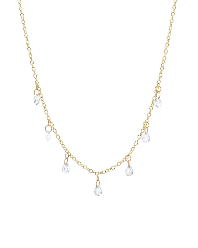 Dew Drop Diamond Necklace