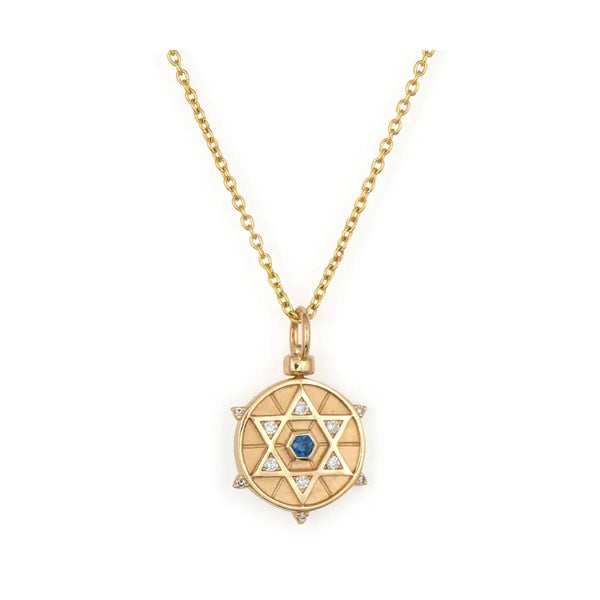 Single Hamsa and Star of David Double Sided Top Switch Charm