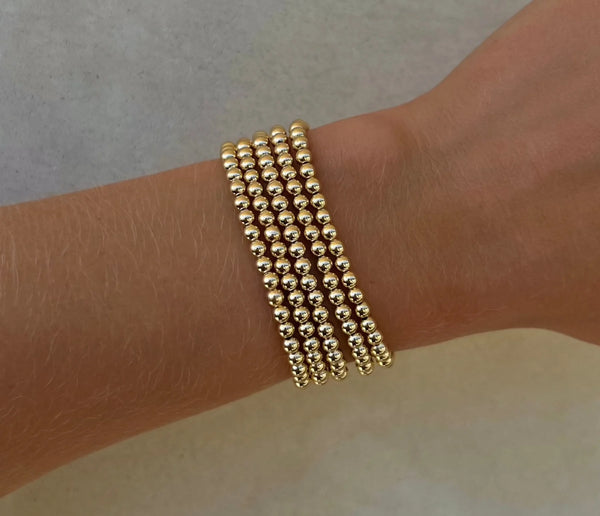 4mm Gold Filled Bracelet