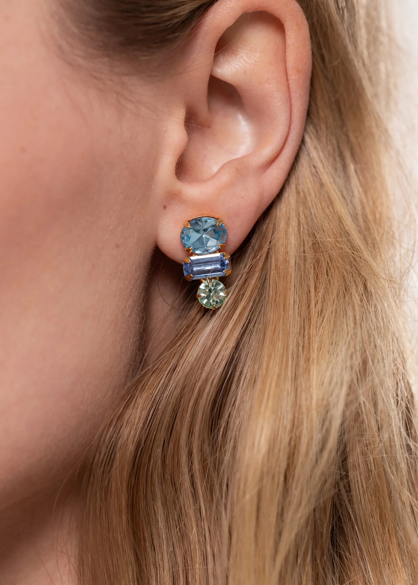 Patricia Earrings in Sky