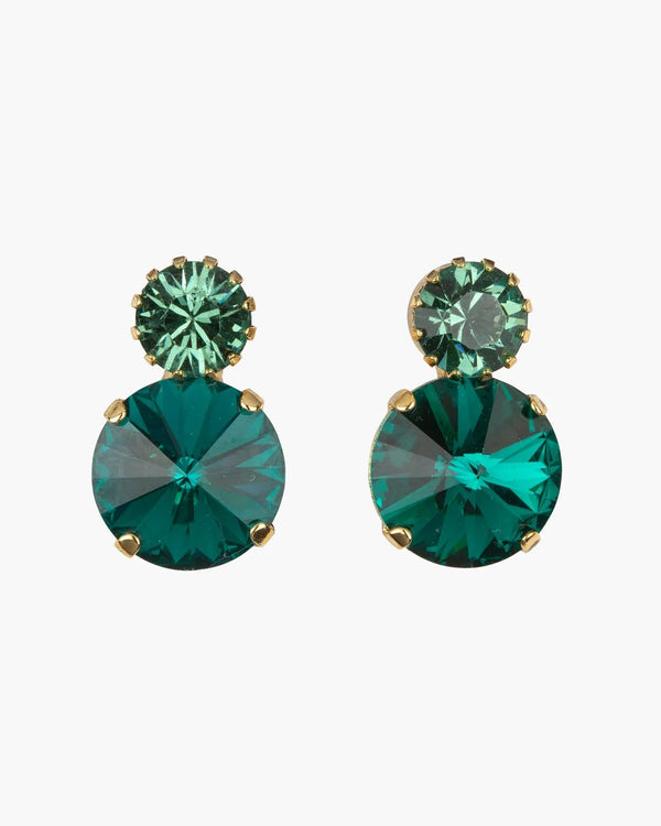 Myrla Earrings Emerald