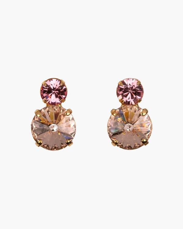 Myrla Earrings Rose Quartz