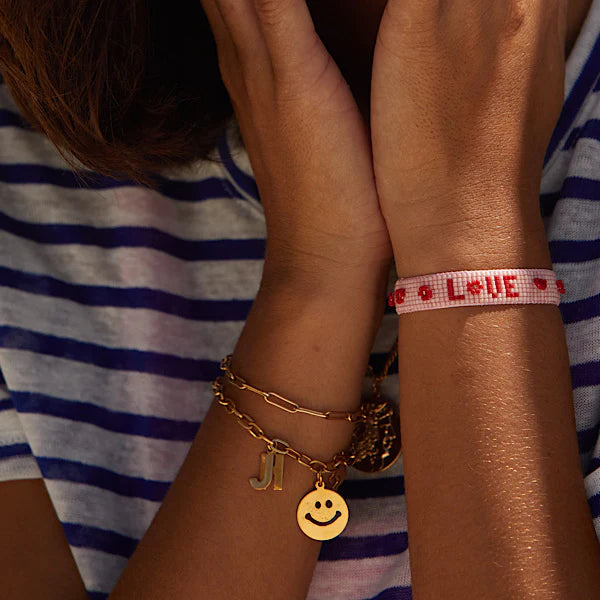Large Smiley Face Charm