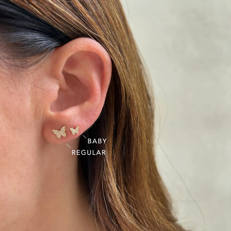 Diamond piercing studs for babies on sale