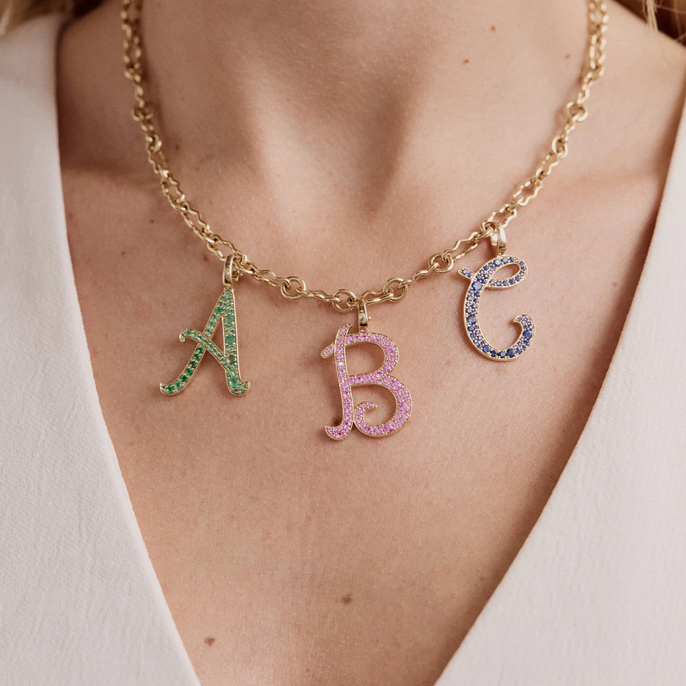 Letter A Pendant