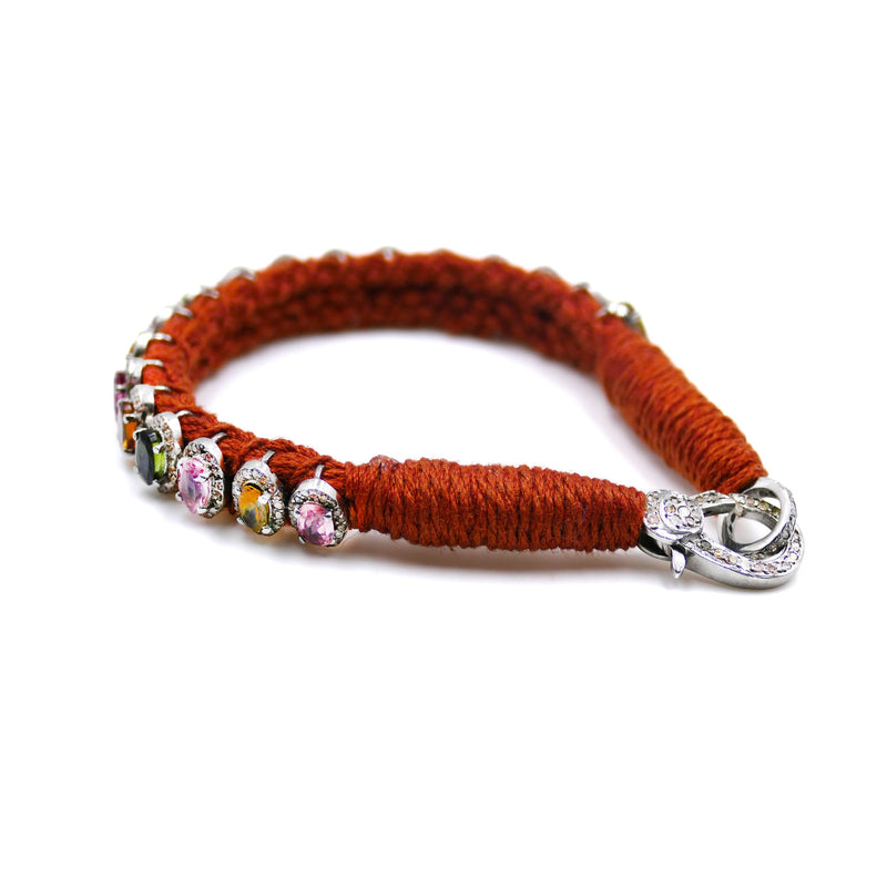 Rio Brick-Red Brazilian Bracelet