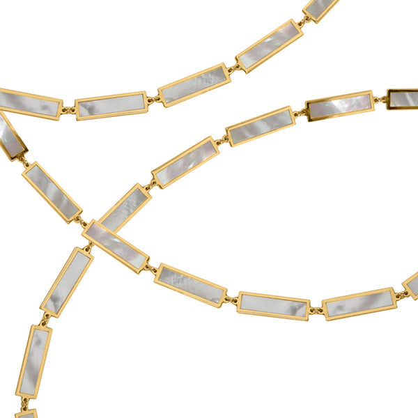 Boheme La Belle Inlay Gold Chain