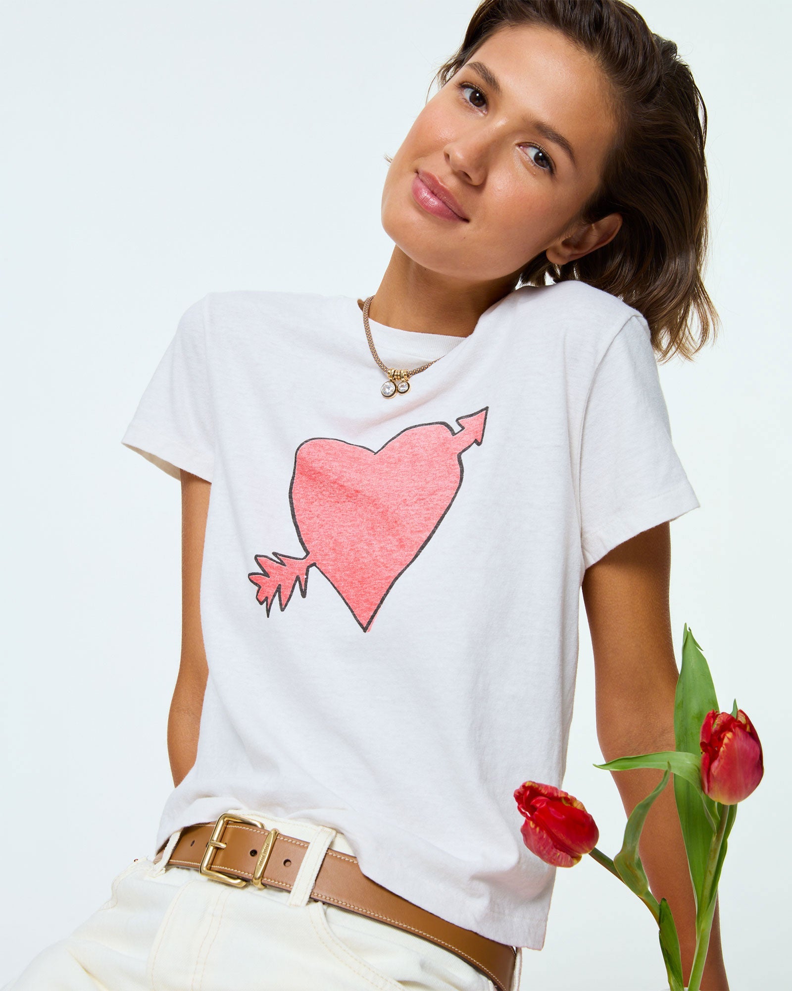 The Cubic Double Drop Cord Necklace