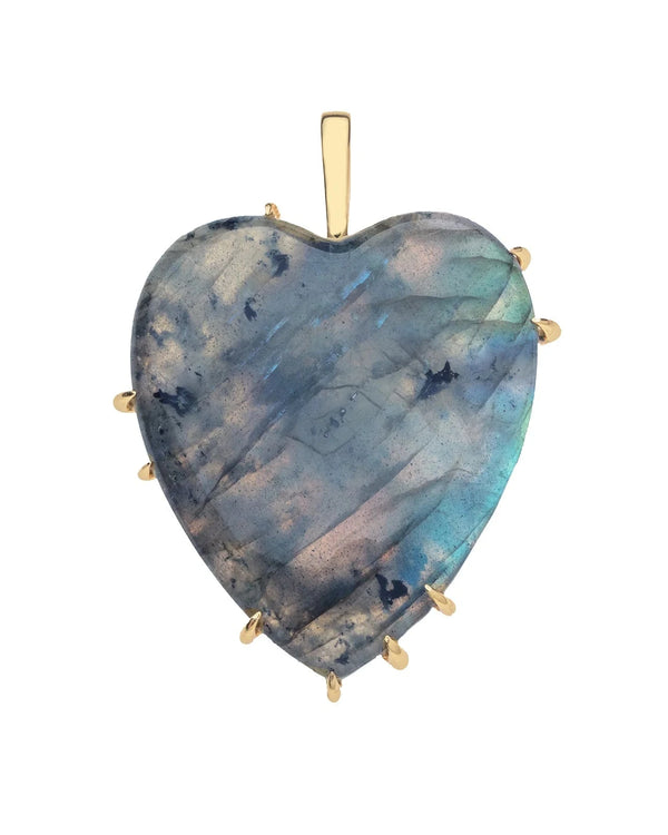 LOVE Carry Your Heart Pendant in Labradorite
