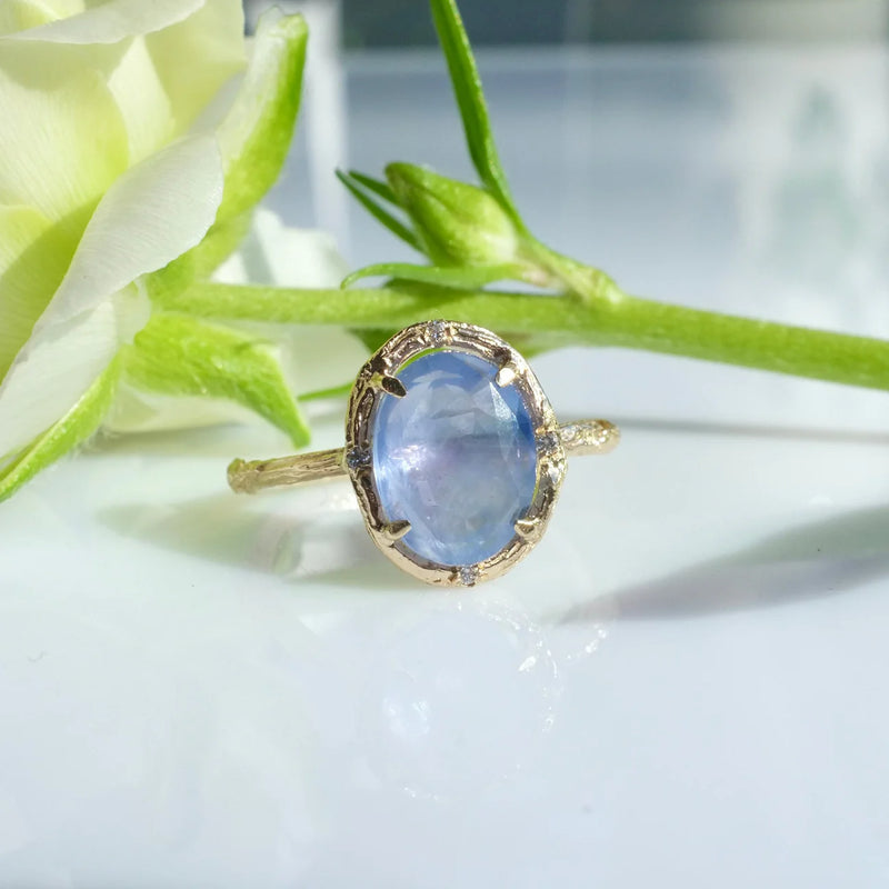 Rustic Sapphire Ring