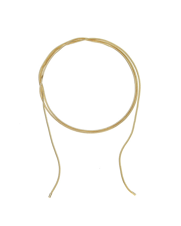 Double Wrap Snake Chain Necklace