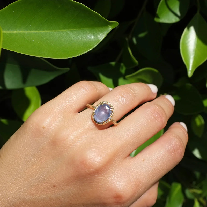 Rustic Sapphire Ring