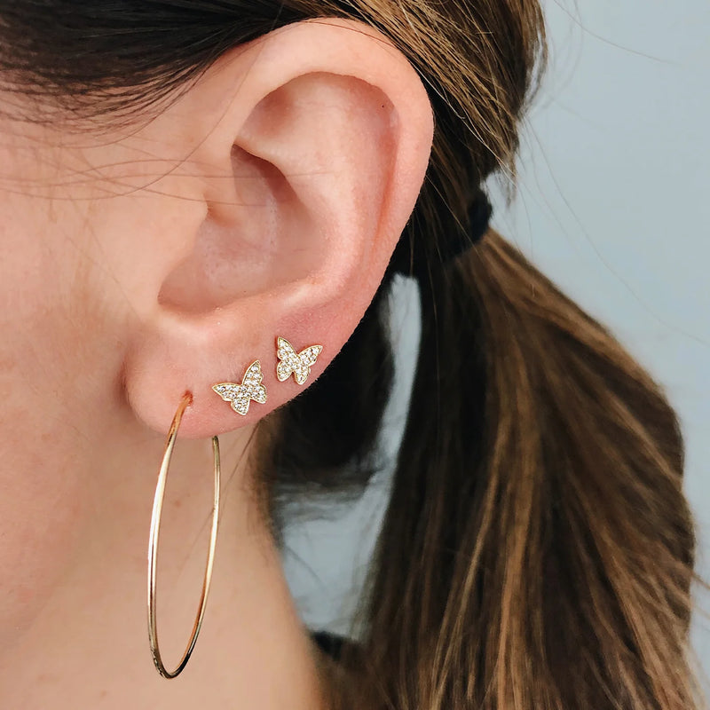 The Perfect Gold Hoop Earrings