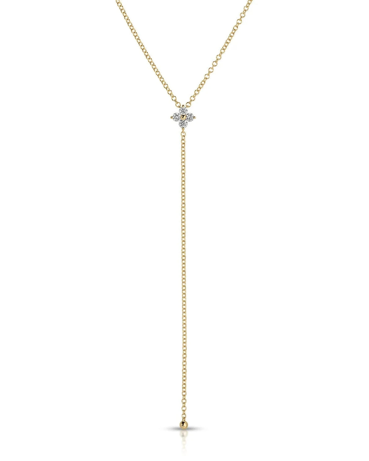 Diamond Fleur Lariat