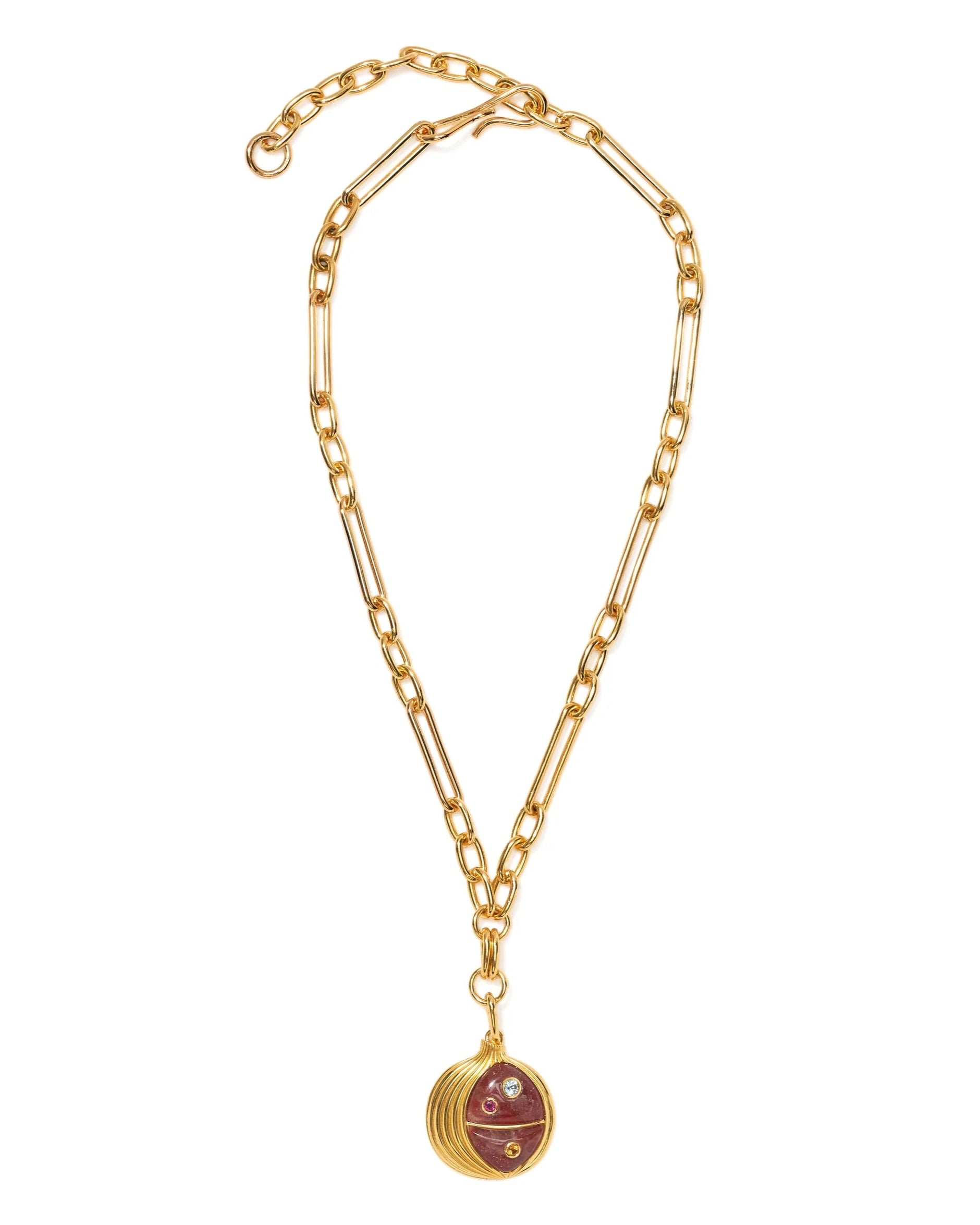 Pomegranate Pendant Necklace
