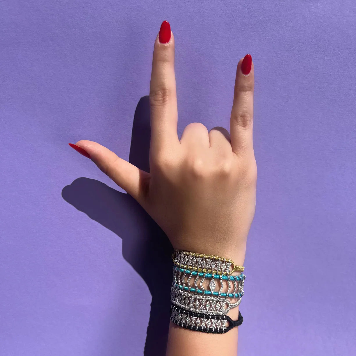 Camel Buzios bracelet