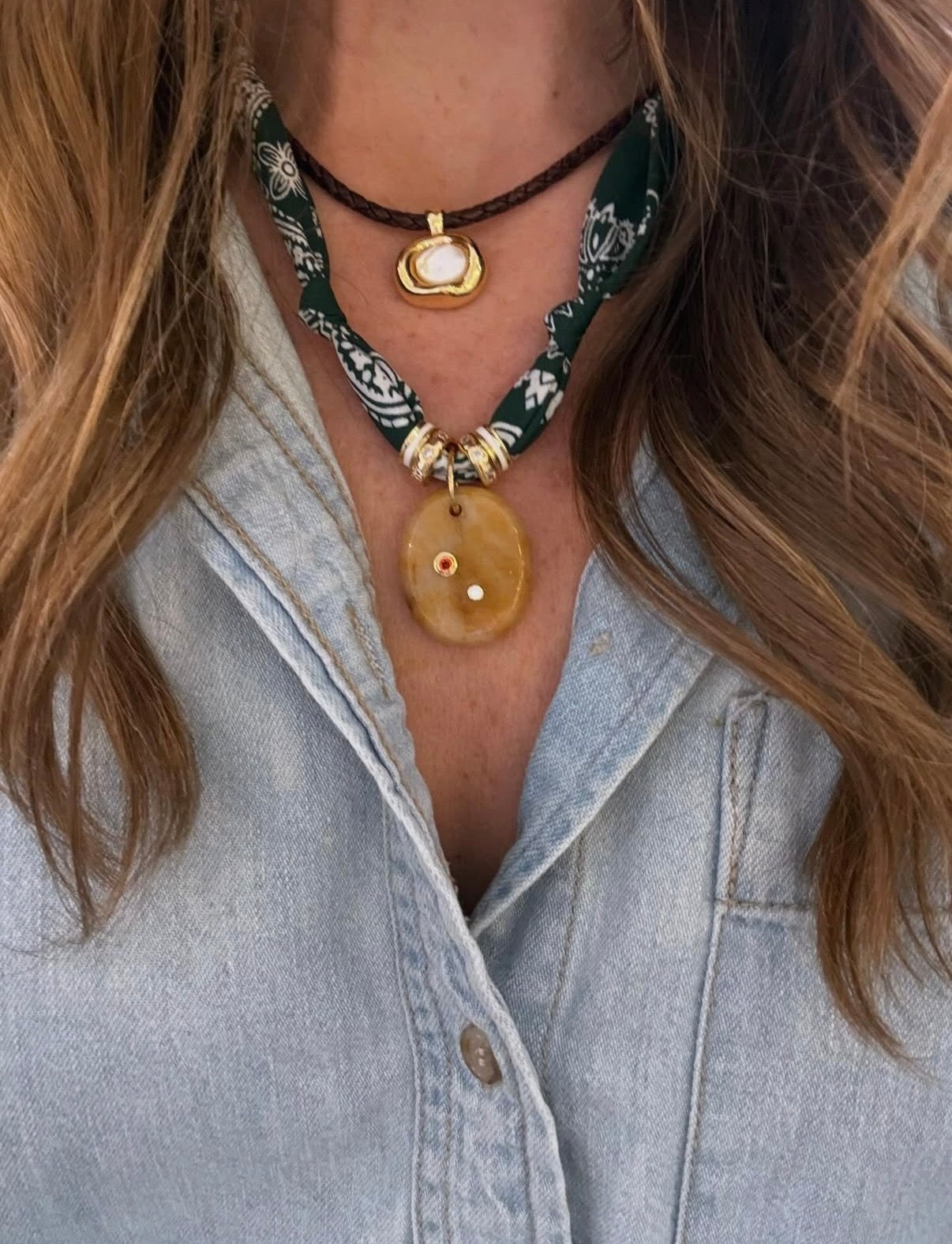 Bandana Necklace
