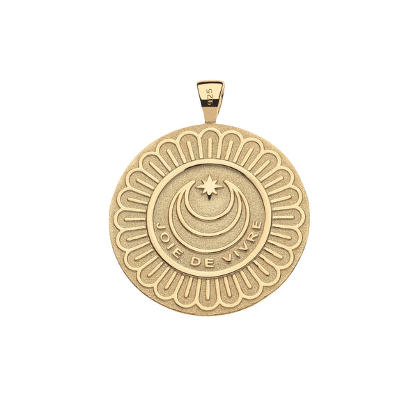 HOPE Joie De Vivre Sunflower Pendant Coin