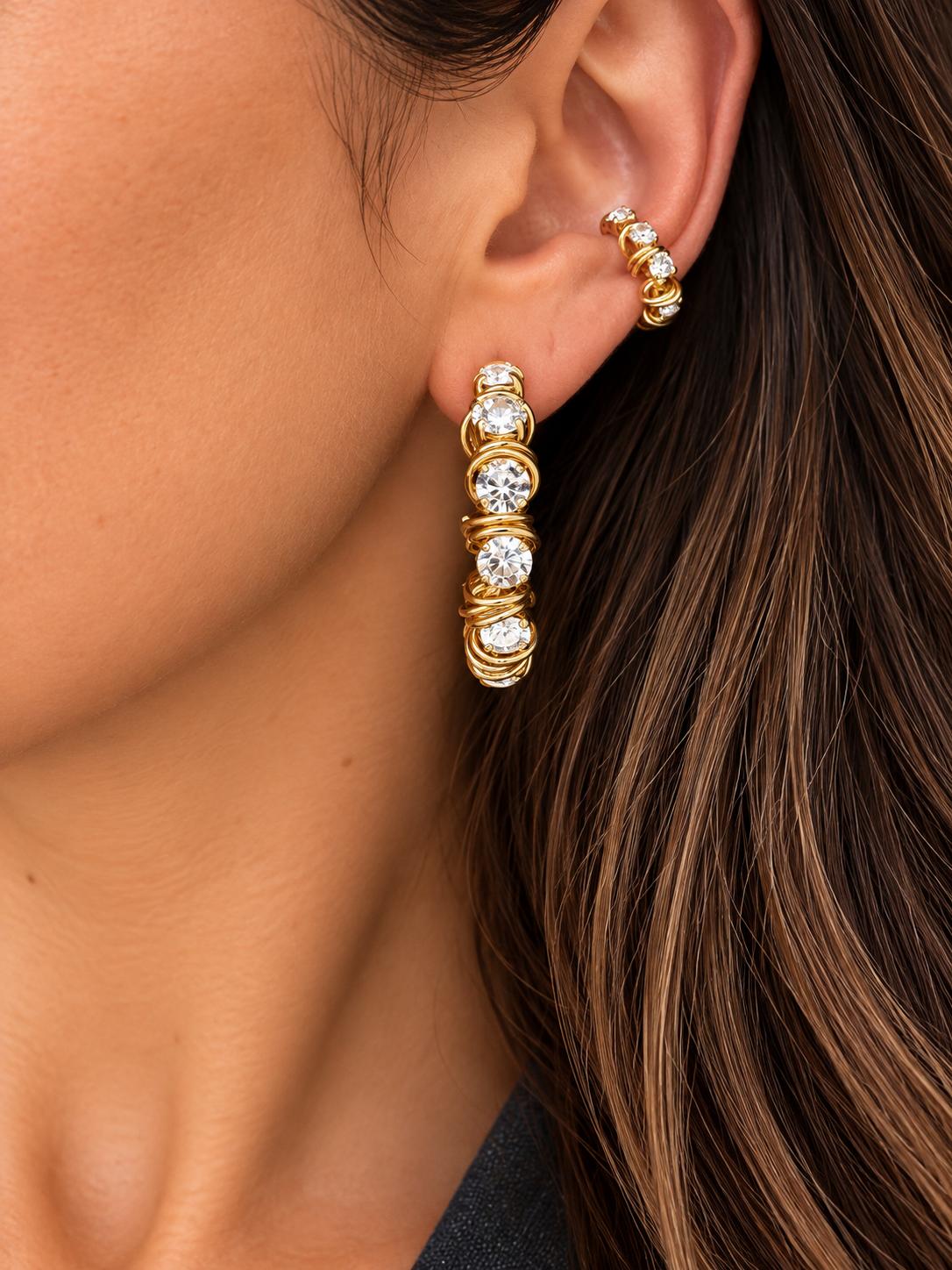 Disco Ear Cuff