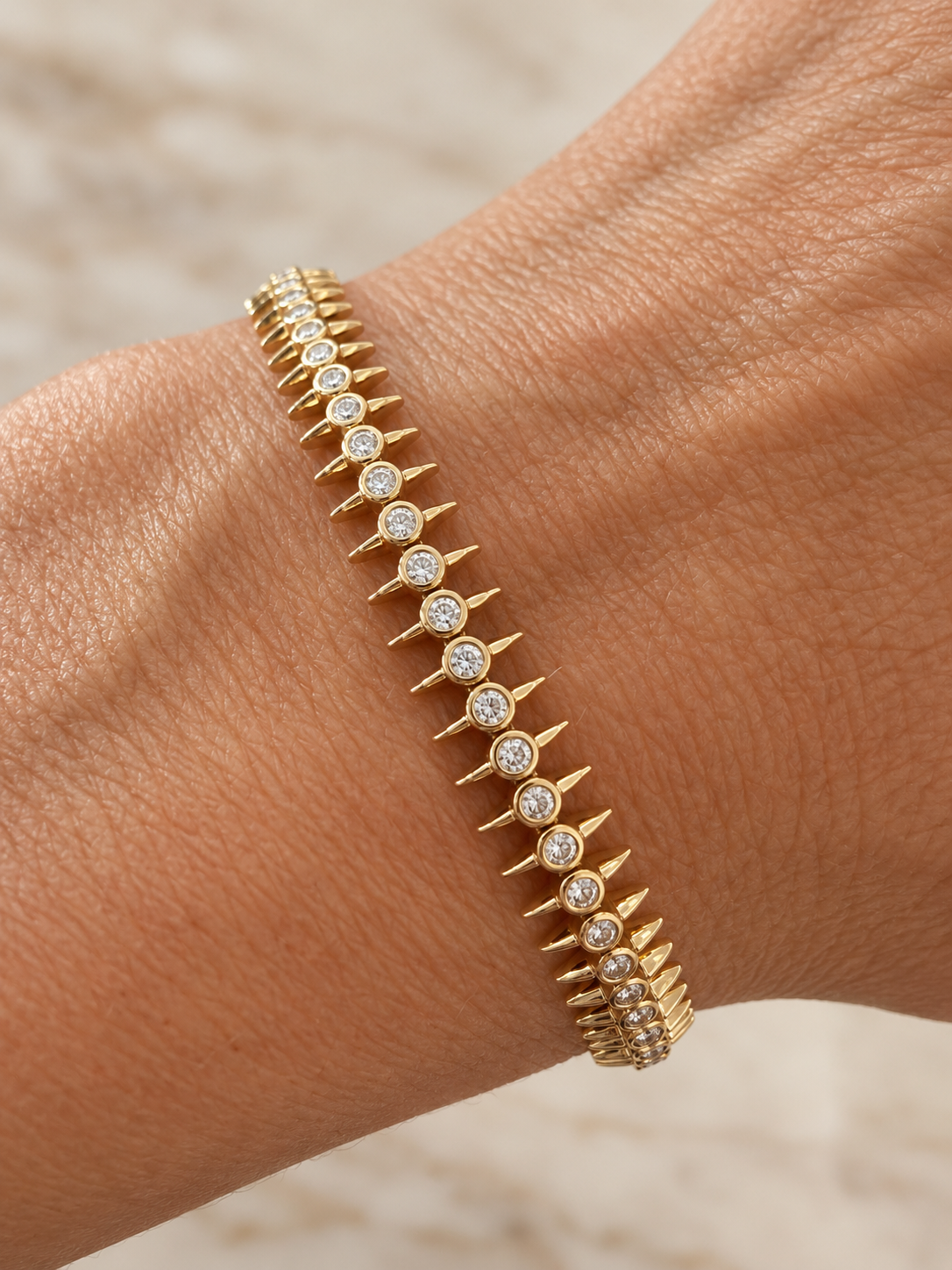 Punta Axis Diamond Bracelet