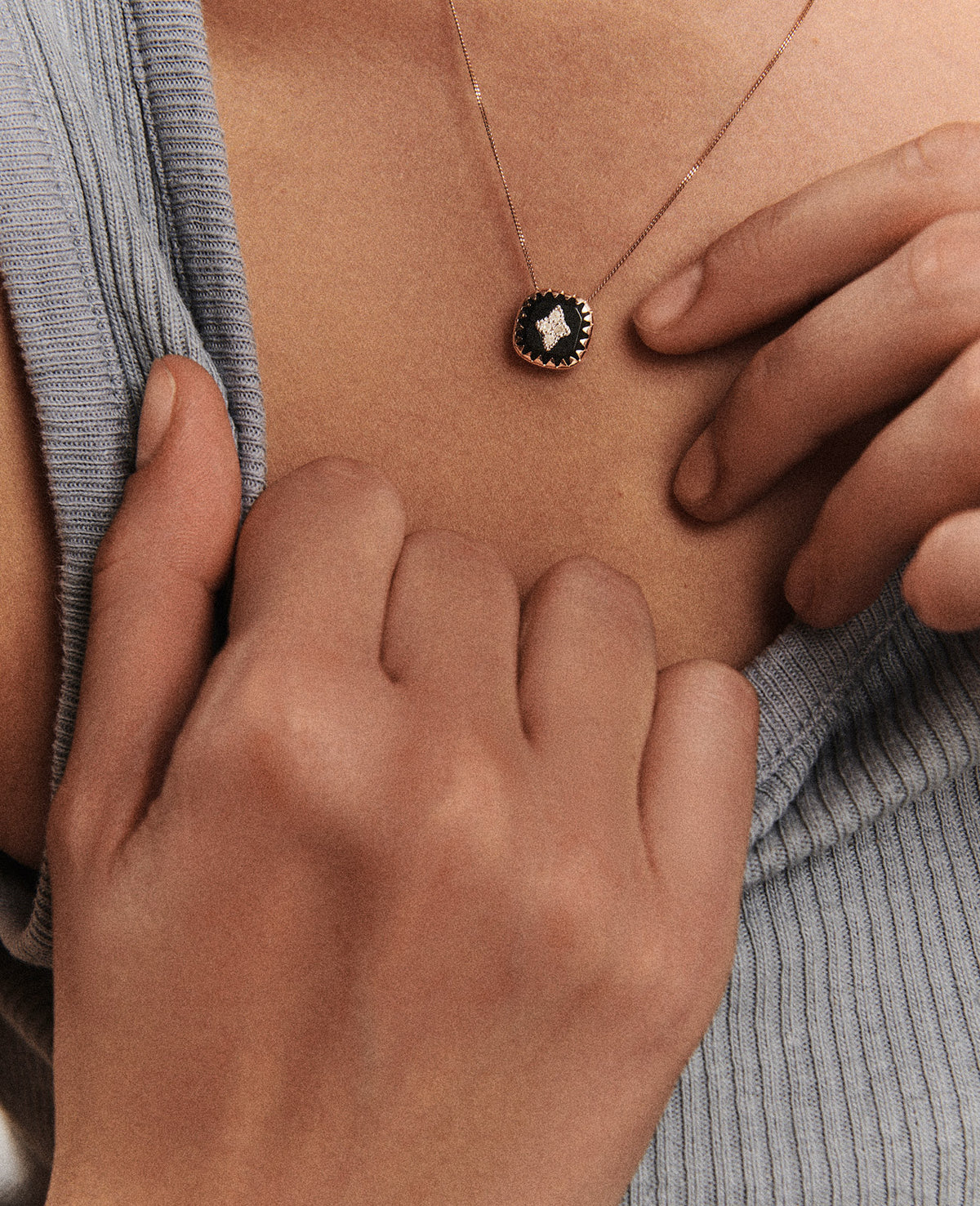 Black Pierrot No 2 Necklace