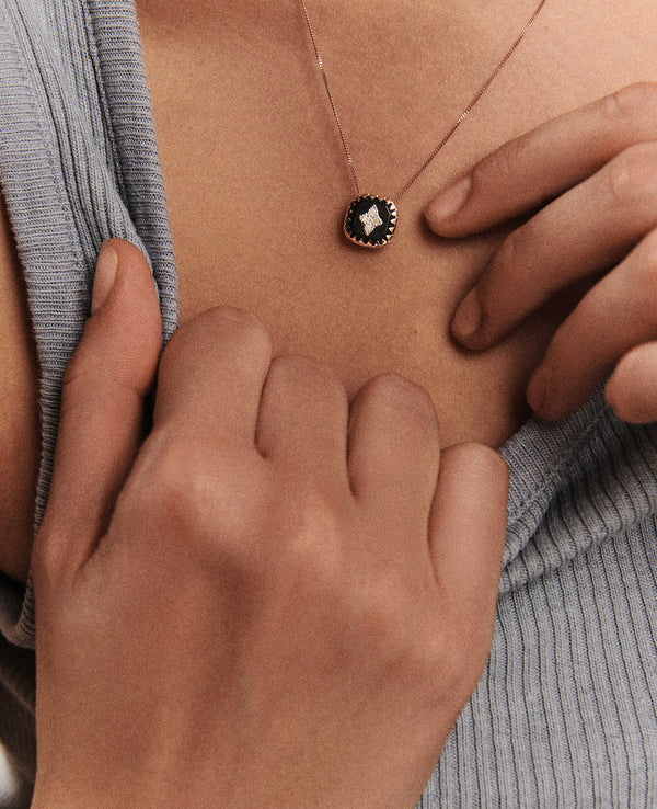 Black Pierrot No 2 Necklace