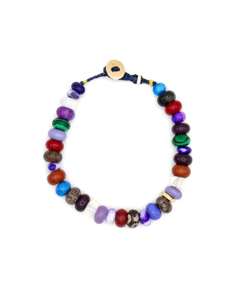 Candy Gem Bracelet in Twilight