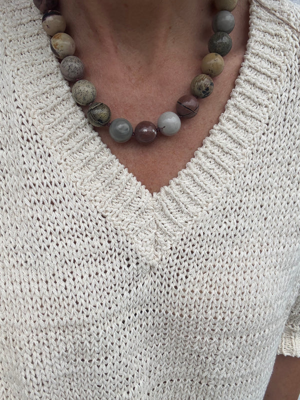 One of kind Agate Necklace