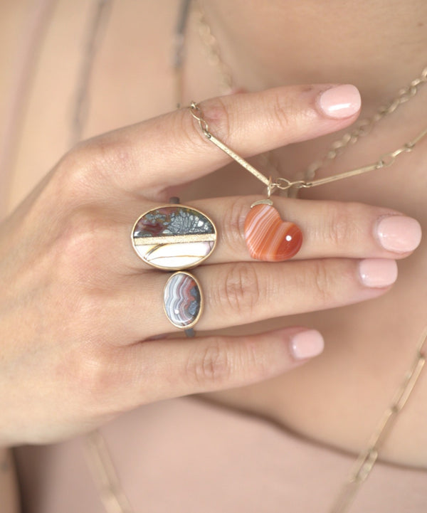 Carnelian Heart Pendant