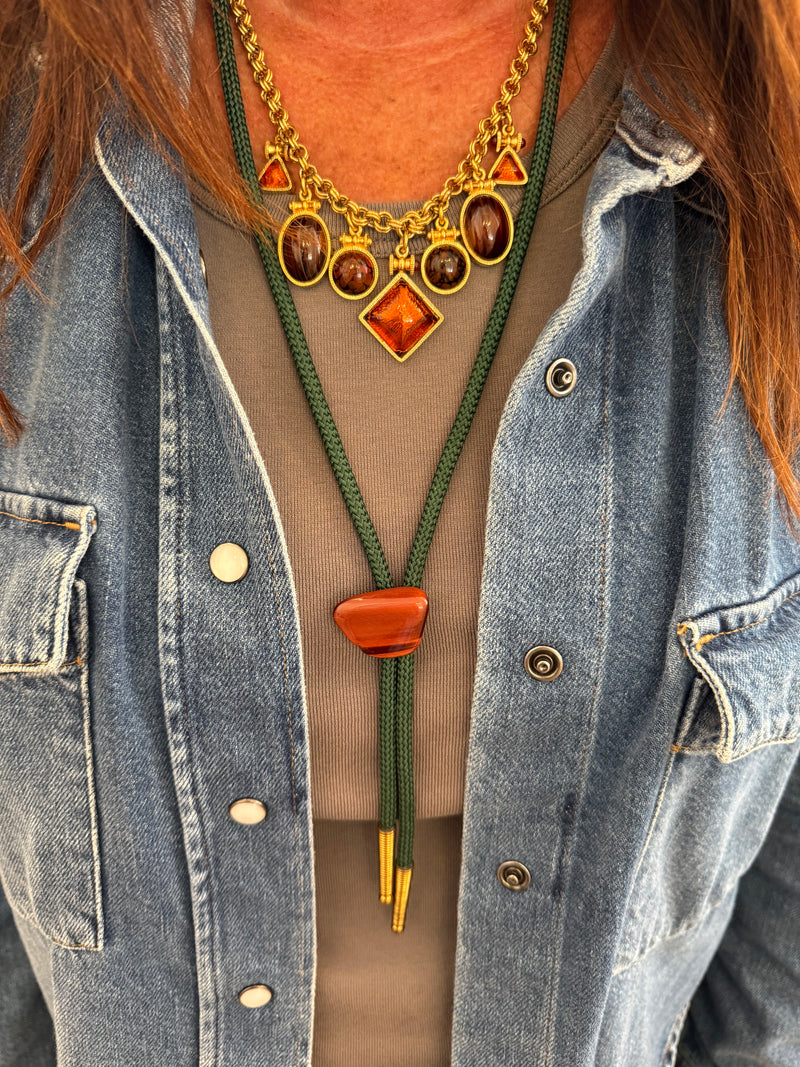 Vintage Bolo Necklace
