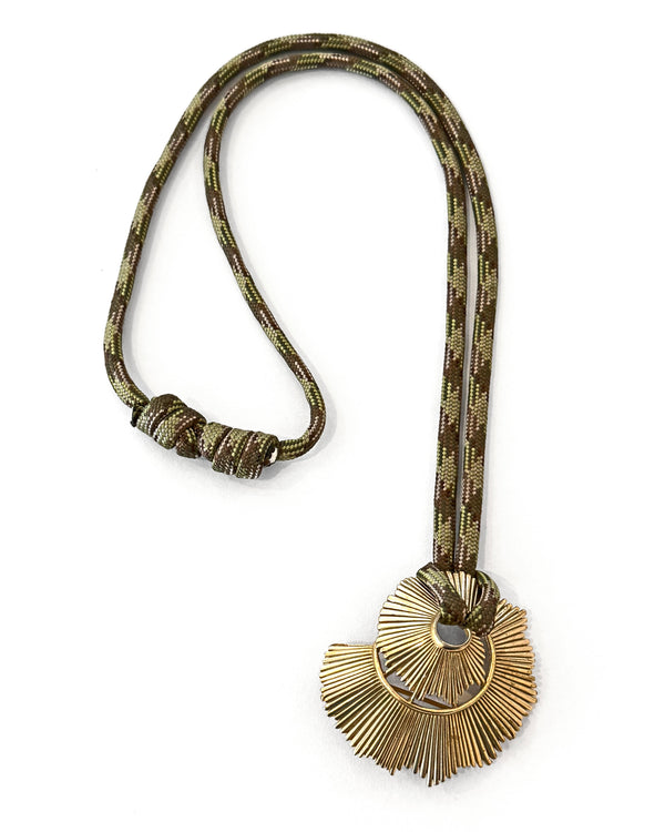 Vintage Swirl Pendant Necklace