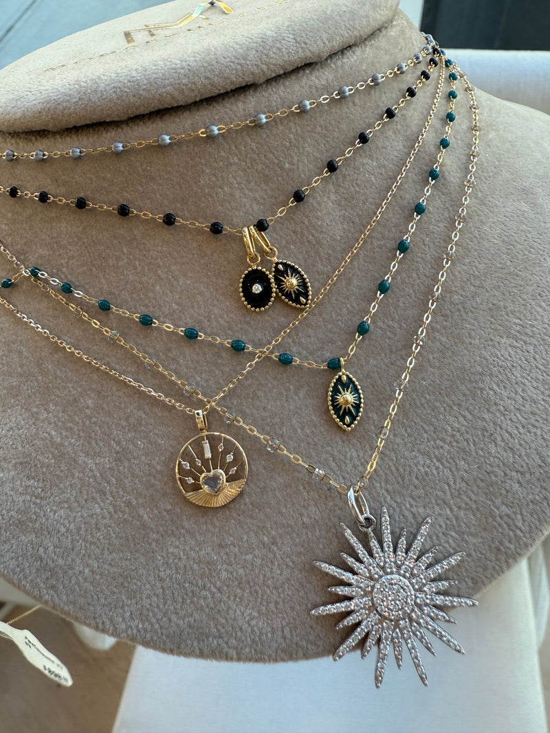 Diamond Starburst Charm