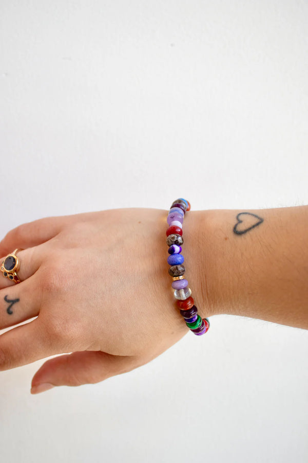 Candy Gem Bracelet in Twilight