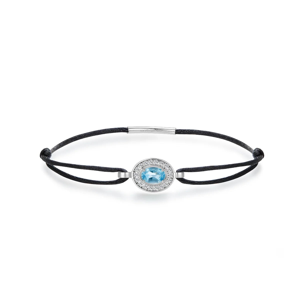 Black and Blue Topaz Bracelet