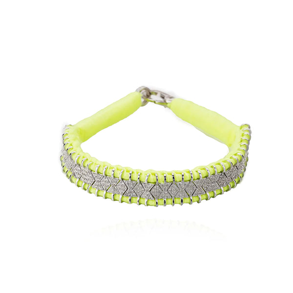 Janeiro Neon Yellow Bracelet