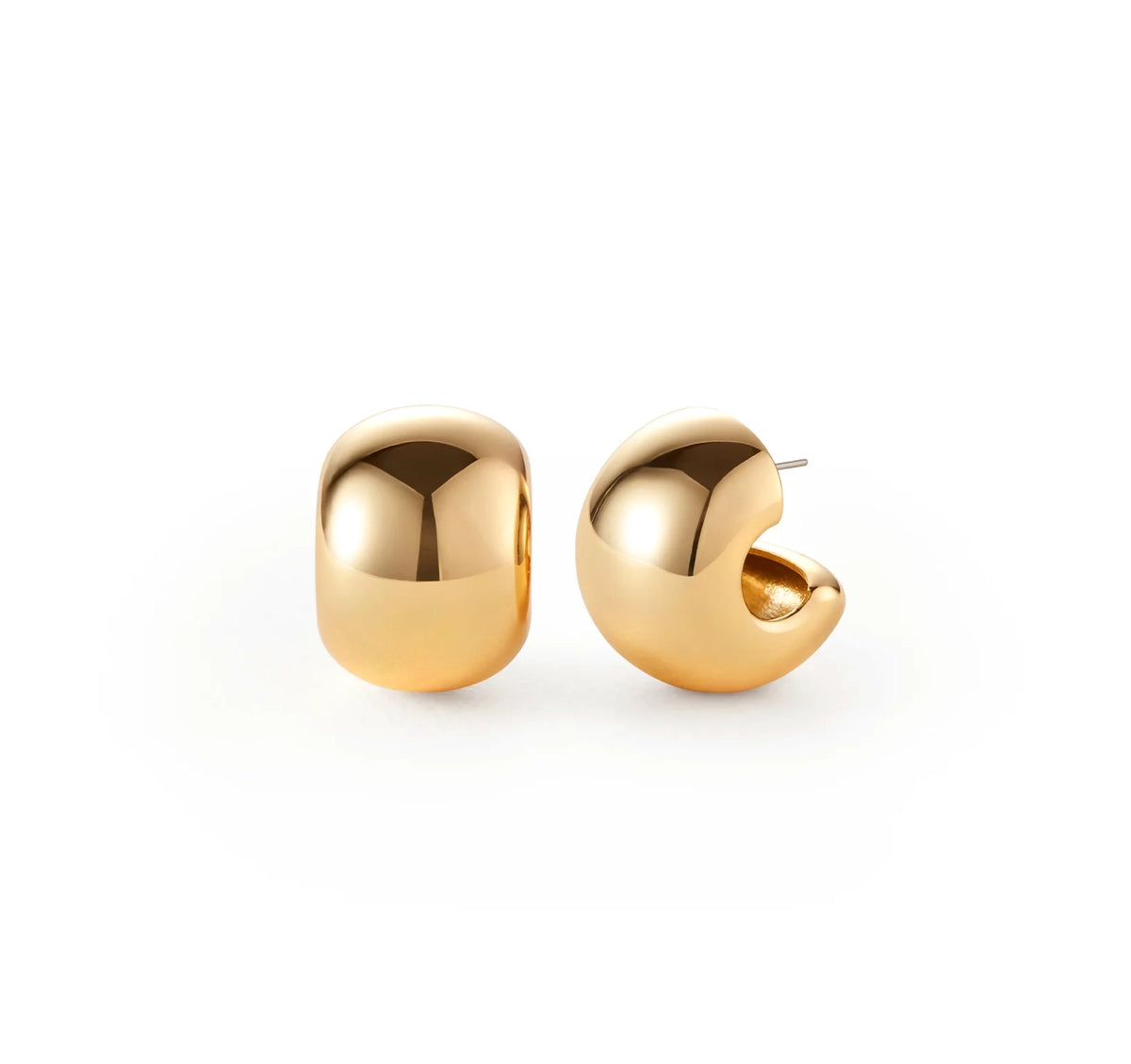 JENNY BIRD ノヴァ ハギーズ Nova Huggies Gold | Pearl Huggie Earrings | JENNY BIRD