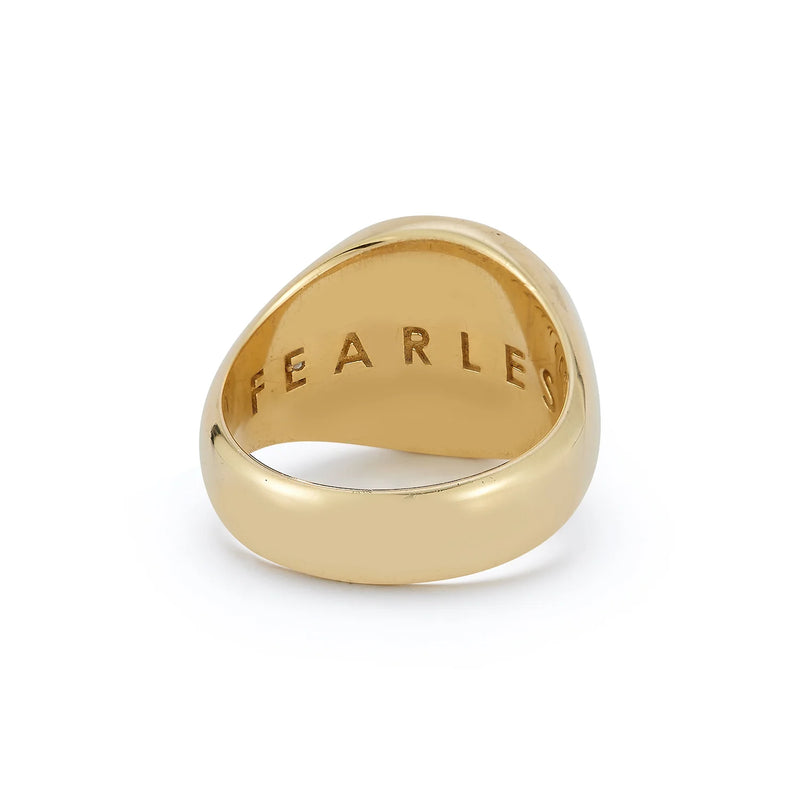 Fearless Signet Ring